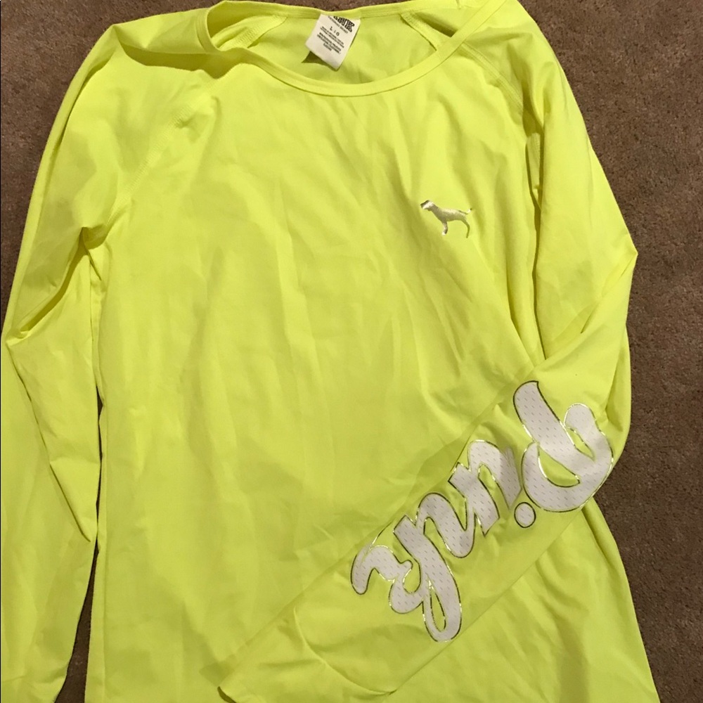 Pink long sleeve tee